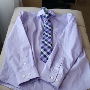 Pretty purple dress shirt with 👔